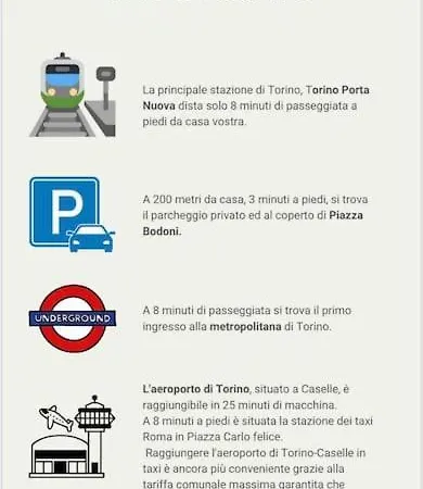 Moderno In Centro Citta * טורינו
